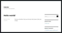 Desktop Screenshot of gab.biz